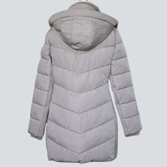 ANDREW MARC Women's Hooded Walker Puffer Jacker Size M - Picture 4 of 10
